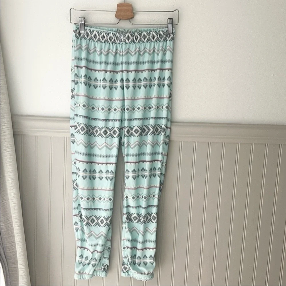 Cozy Warm Justice Kids Pajama Set Hot Cocoa Girls Size 14